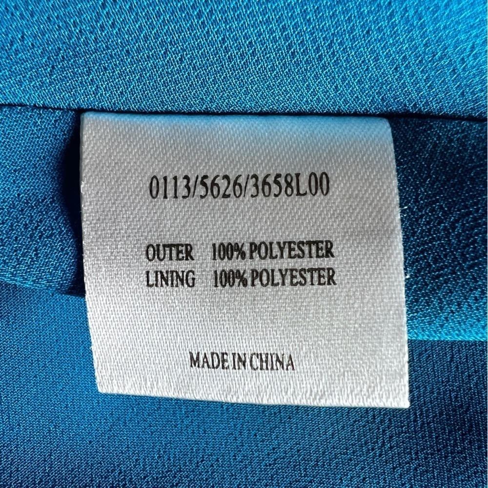 Hobbs London Sleeveless Midi Blue Dress sz US 6 / UK 10 - Picture 12 of 15